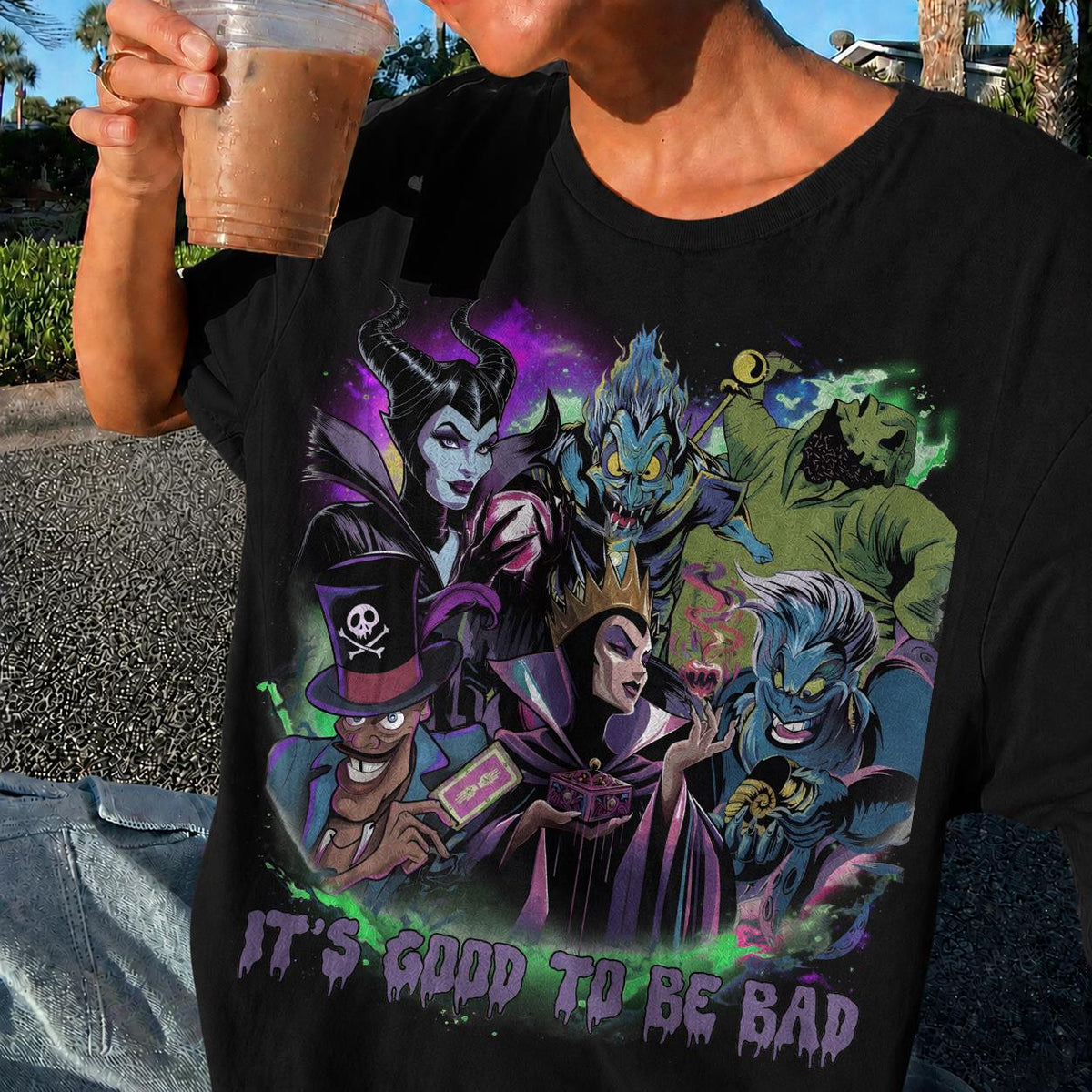 Disney Villains Shirt – It's Good To Be Bad — Gildan Hoodie fan art by Snagva (4)