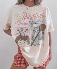 Comfort Colors Ratatouille Paris France — Gildan Sweatshirt fan art by Snagva (3)