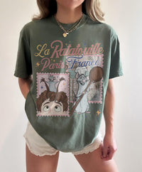 Comfort Colors Ratatouille Paris France — Comfort Colors Tee fan art by Snagva (4)