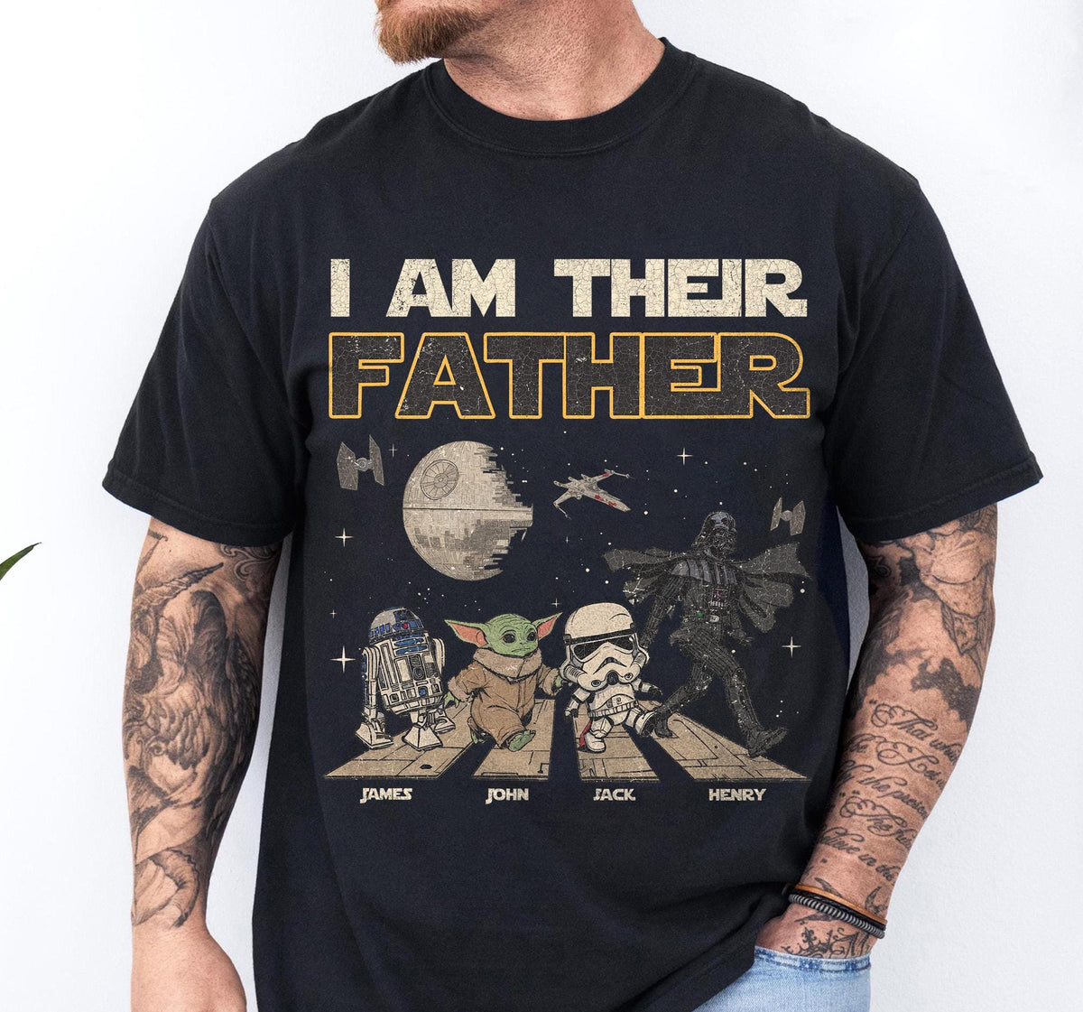 Personalized I Am Their Father — Gildan Sweatshirt fan art by Snagva