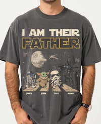 Personalized I Am Their Father — Bella+Canvas Tee fan art by Snagva (2)