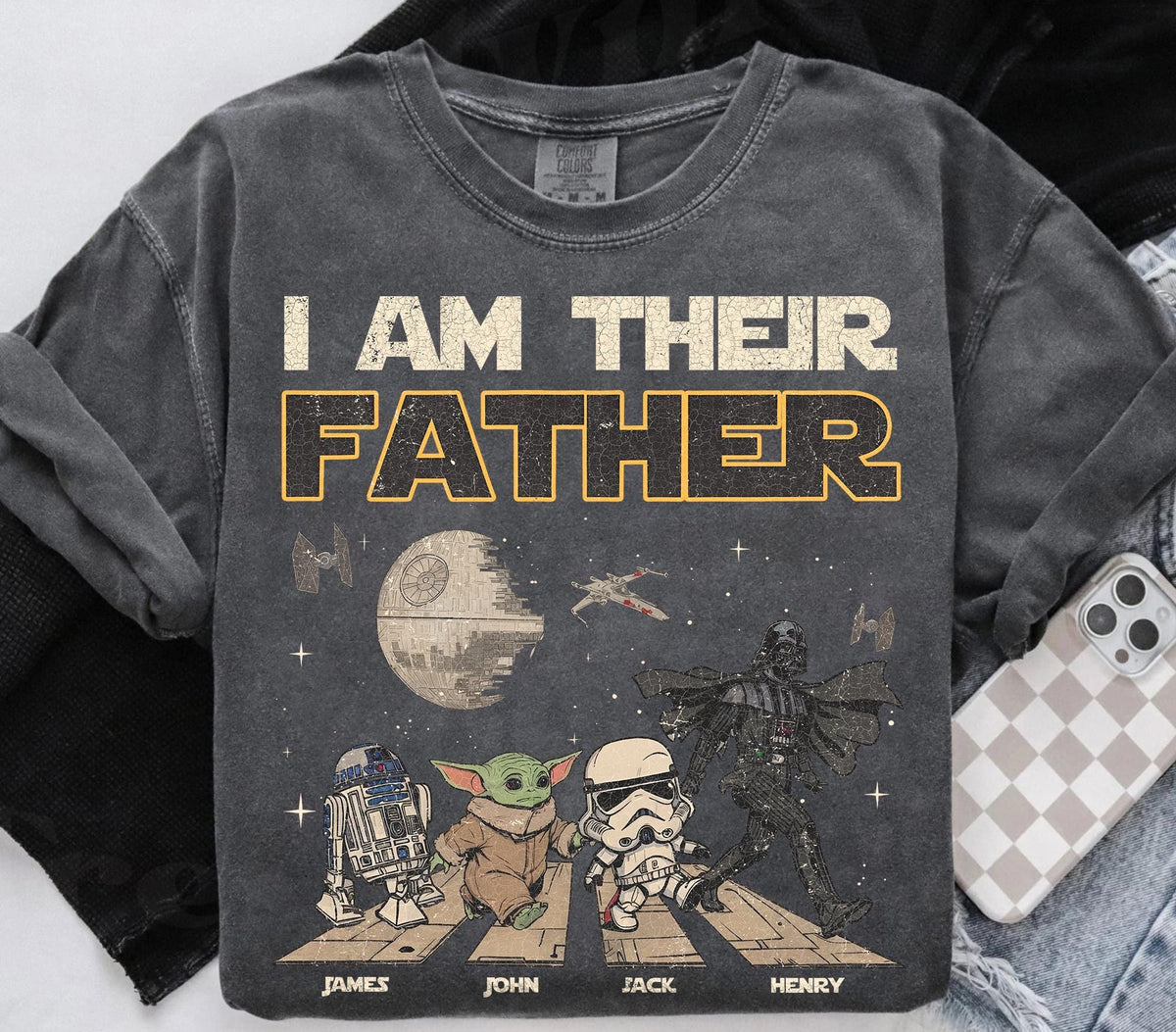 Personalized I Am Their Father — Gildan Sweatshirt fan art by Snagva (4)