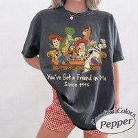 Retro Toy Story Friends — Comfort Colors Tee fan art by Snagva (2)