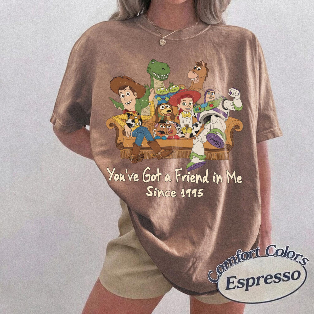 Retro Toy Story Friends — Comfort Colors Tee fan art by Snagva (5)