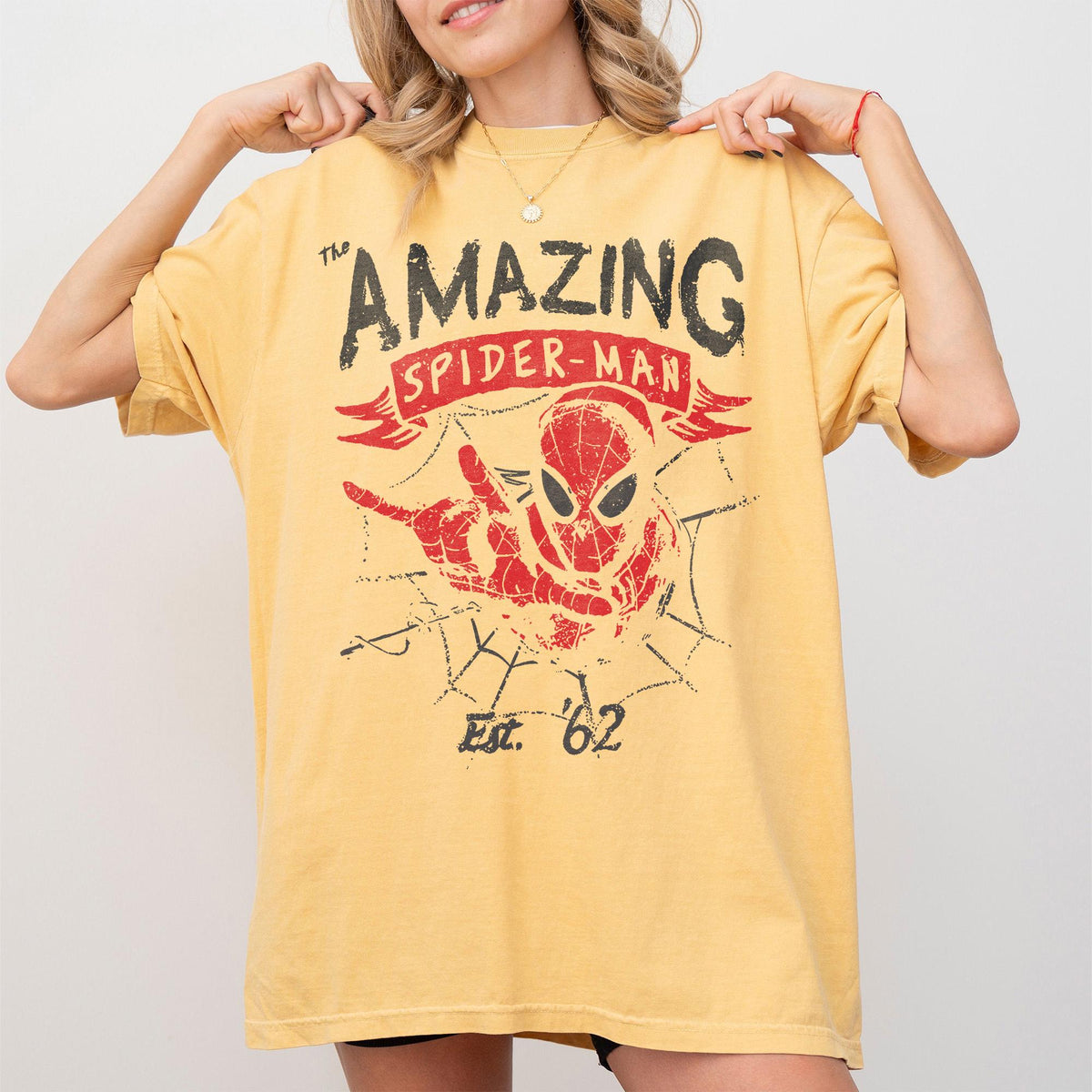 Retro Disney The Amazing Spider Man — Comfort Colors Tee fan art by Snagva (4)