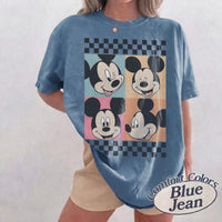 Retro Mickey And Minnie Comfort — Bella+Canvas Tee fan art by Snagva (3)