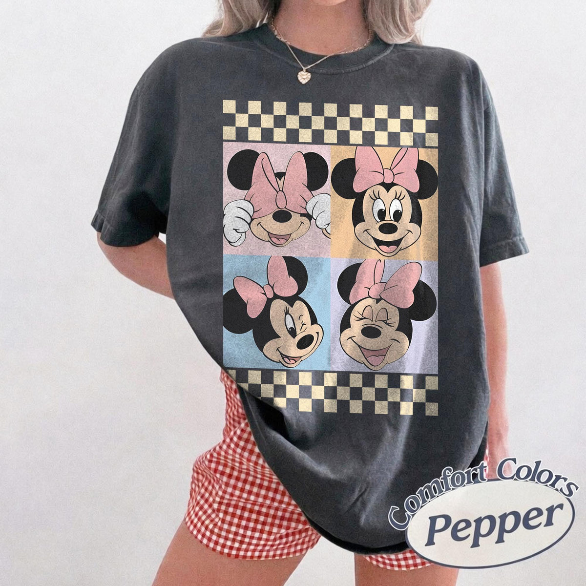 Retro Mickey And Minnie Comfort — Comfort Colors Tee fan art by Snagva (4)