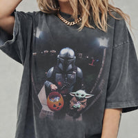 Retro Star Wars Halloween — Comfort Colors Tee fan art by Snagva (2)