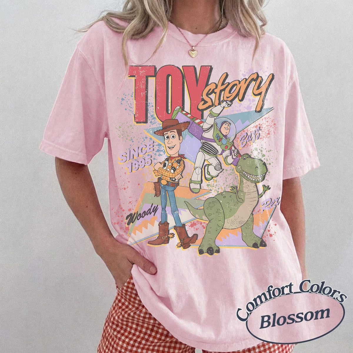 Comfort Colors Toy Story Since 1995 Retro — Gildan Hoodie fan art by Snagva (2)