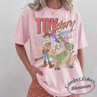 Comfort Colors Toy Story Since 1995 Retro — Gildan Hoodie fan art by Snagva (2)