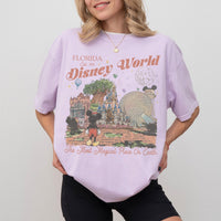Retro Mickey Disneyworld Comfort Colors — Gildan Hoodie fan art by Snagva (8)