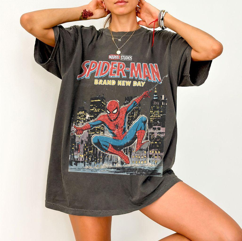 Retro Spider-Man Brand New Day Comfort Colors — Comfort Colors Tee fan art by Snagva (4)