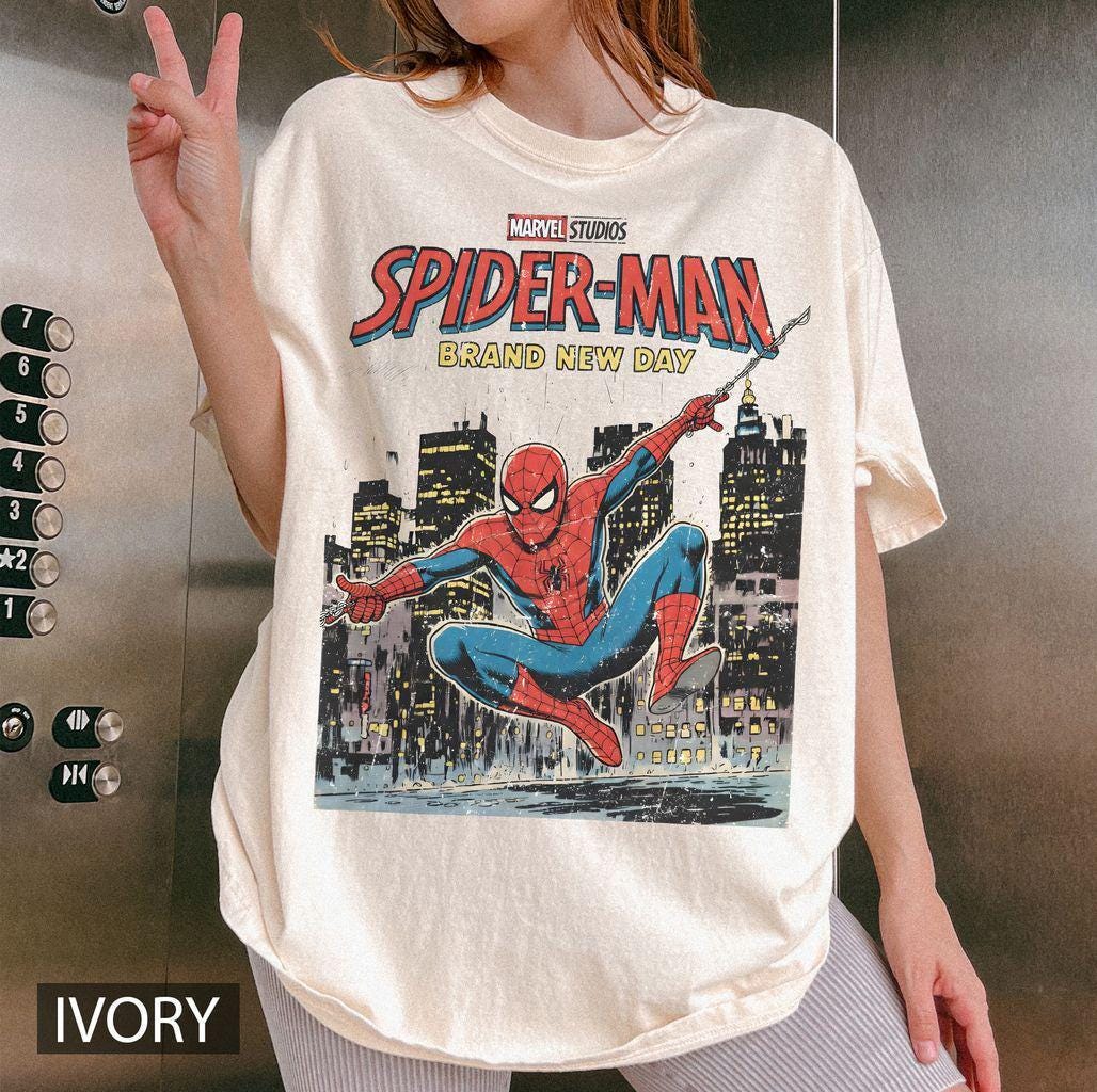 Retro Spider-Man Brand New Day Comfort Colors — Comfort Colors Tee fan art by Snagva (5)