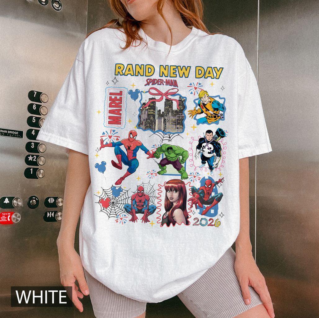 Retro Spider-Man Brand New Day Comfort Colors — Gildan Hoodie fan art by Snagva (3)