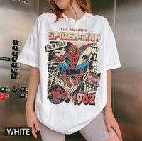 Retro Spider-Man Comfort Colors — Gildan Sweatshirt fan art by Snagva (2)