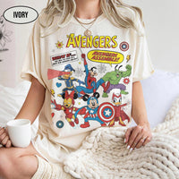 Comfort Colors What If Mickey & Friends Marvel Avengers — Gildan Sweatshirt fan art by Snagva