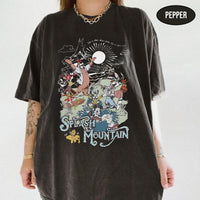 Comfort Colors Retro Splash Mountain — Gildan Hoodie fan art by Snagva (2)