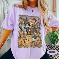 Comfort Colors Retro Disney Pirate — Comfort Colors Tee fan art by Snagva (4)