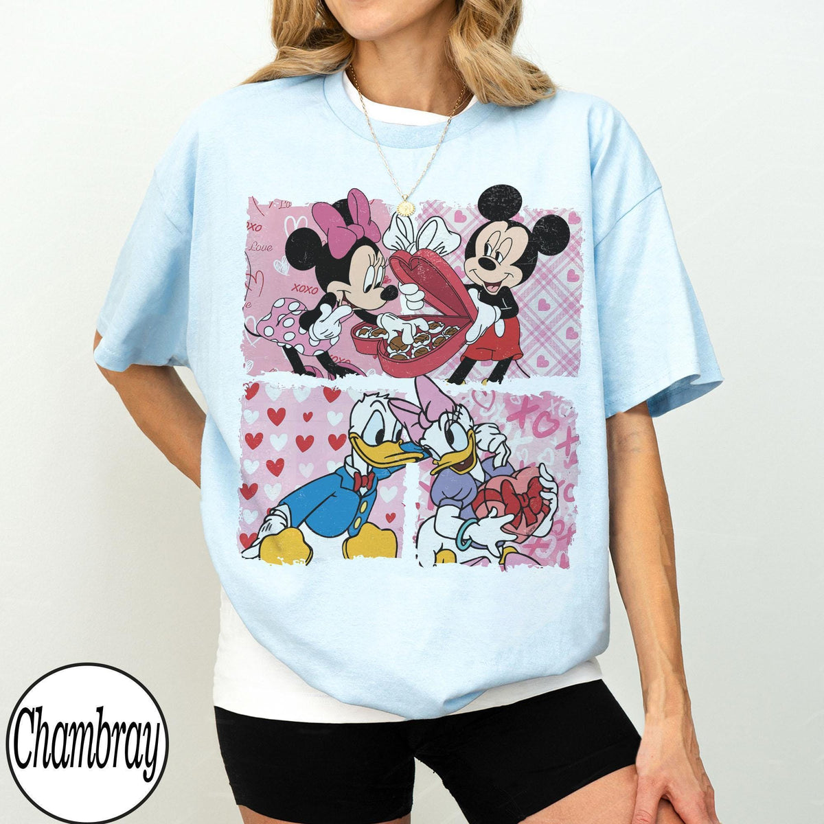 Comfort Colors Disney Valentine — Bella+Canvas Tee fan art by Snagva (3)