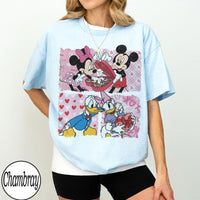 Comfort Colors Disney Valentine — Gildan Sweatshirt fan art by Snagva (3)