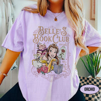 Belle's Book Club — Gildan Sweatshirt fan art by Snagva (4)