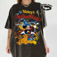 Retro Mickey’s PhilharMagic — Comfort Colors Tee fan art by Snagva (4)