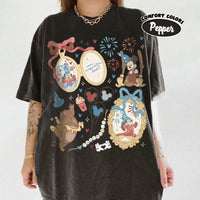 Retro Disney Coquette Bow Mickey Sorcerer Comfort Colors Shi — Gildan Sweatshirt fan art by Snagva (3)