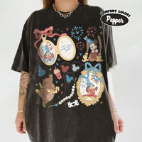 Retro Disney Coquette Bow Mickey Sorcerer Comfort Colors Shi — Gildan Hoodie fan art by Snagva (3)