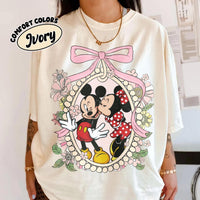 Retro Comfort Colors Valentine Disney — Bella+Canvas Tee fan art by Snagva (2)