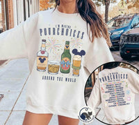 Retro Comfort Colors Epcot Drinking — Gildan Hoodie fan art by Snagva