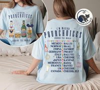 Retro Comfort Colors Epcot Drinking — Bella+Canvas Tee fan art by Snagva (2)