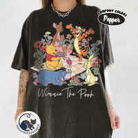 Retro Comfort Colors Coquette Winnie the Pooh & Friends — Bella+Canvas Tee fan art by Snagva (5)