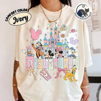 Mickey Friends Magical Castle Disneyland Comfort Colors — Bella+Canvas Tee fan art by Snagva (2)