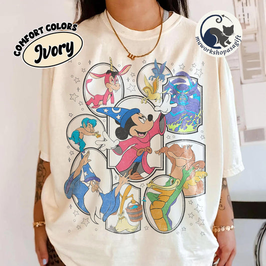 Fantasia Mickey Sorcerer Comfort Colors — Comfort Colors Tee