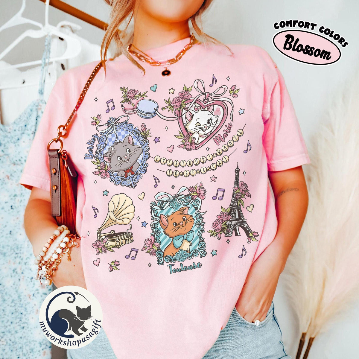 Coquette Bows Disney Aristocats — Gildan Sweatshirt fan art by Snagva