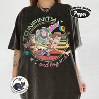 Comfort Colors Toy Story Woody Buzz Retro — Gildan Hoodie fan art by Snagva (3)