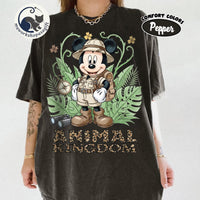 Comfort Colors Safari Mickey & Friends — Bella+Canvas Tee fan art by Snagva (3)