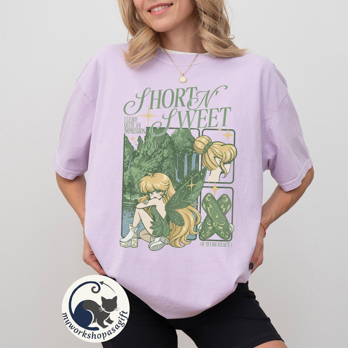 Comfort Colors Tinker Bell — Bella+Canvas Tee fan art by Snagva (4)