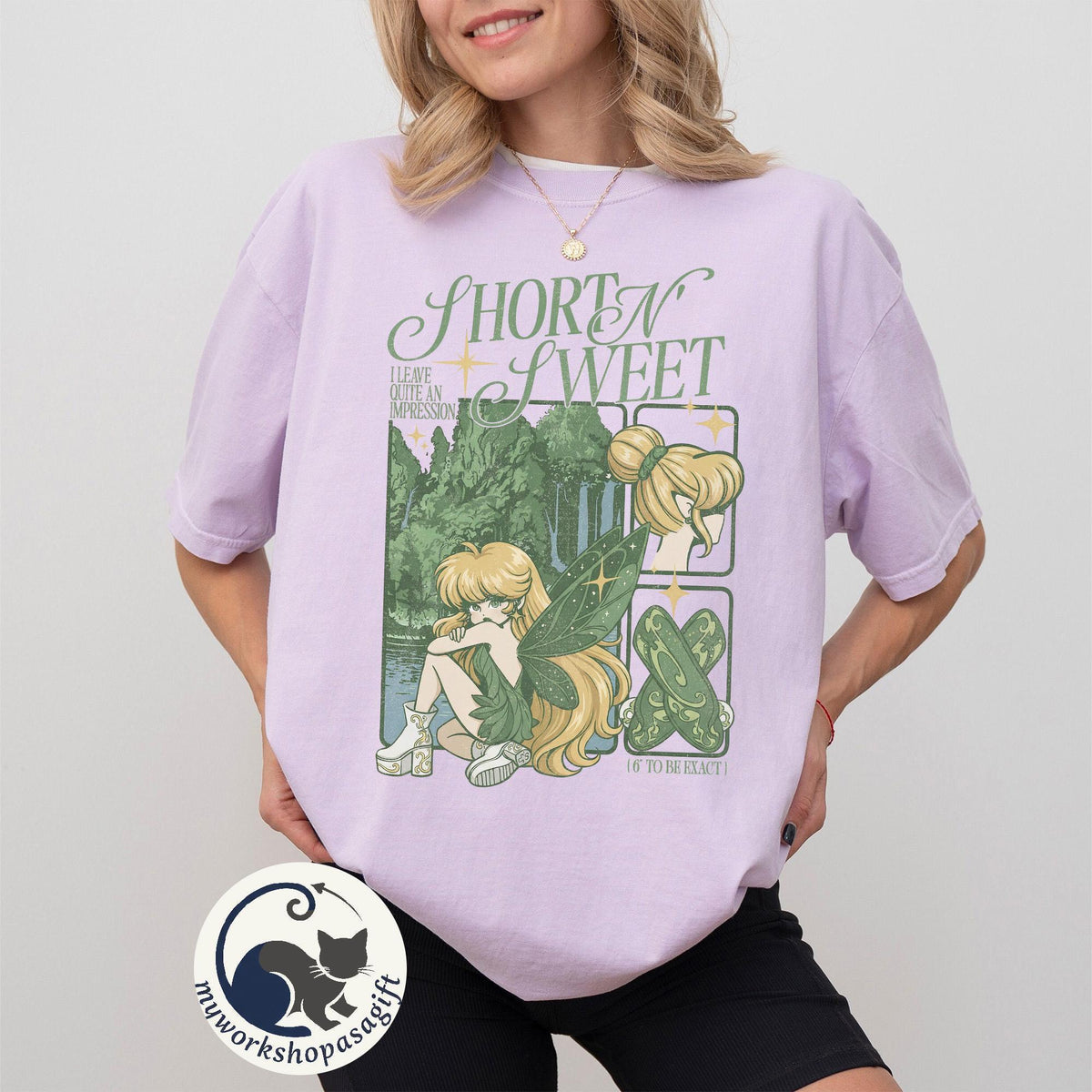 Comfort Colors Tinker Bell — Comfort Colors Tee fan art by Snagva (4)