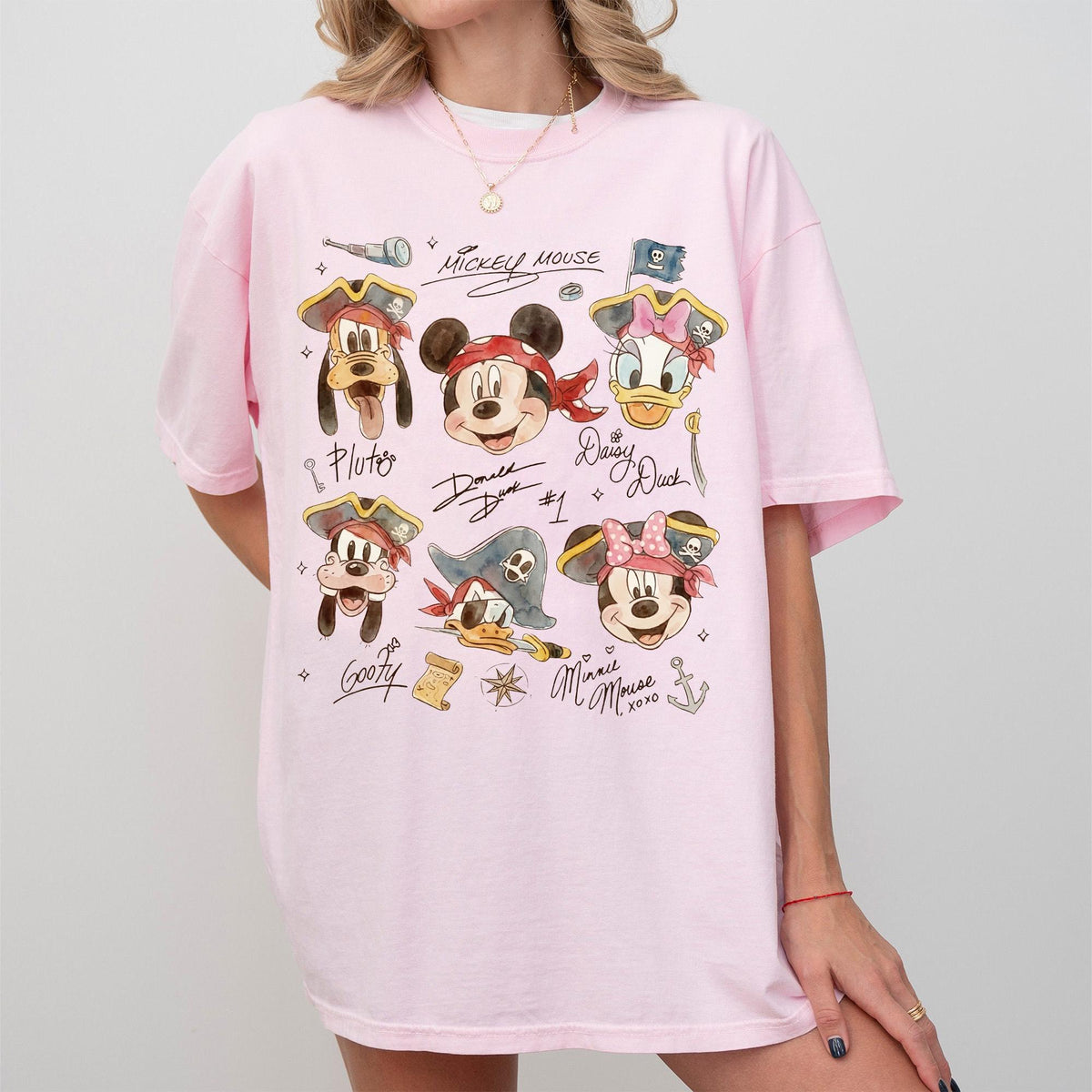 Retro Disney Pirate Comfort Colors — Comfort Colors Tee fan art by Snagva (6)
