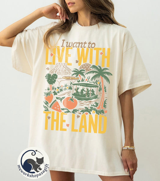 Retro Epcot The Land — Comfort Colors Tee