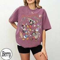 Retro Disney Summer Vibes — Gildan Sweatshirt fan art by Snagva (5)