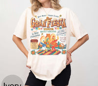Retro The Three Caballeros Gran Fiesta Tour Boat Cruise Comf — Comfort Colors Tee fan art by Snagva (4)
