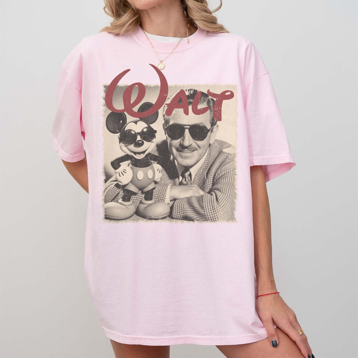 Comfort Colors Retro Walt Disney — Bella+Canvas Tee fan art by Snagva