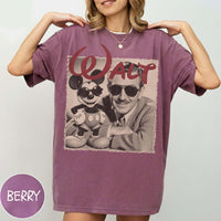 Comfort Colors Retro Walt Disney — Bella+Canvas Tee fan art by Snagva (2)