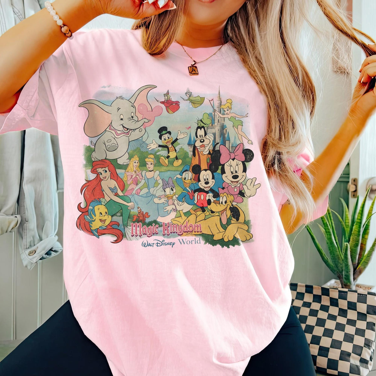 Retro Walt Disney World — Bella+Canvas Tee fan art by Snagva (5)