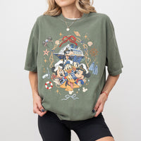 Retro Coquette Mickey and Friends Cruise — Bella+Canvas Tee fan art by Snagva (4)