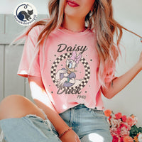 Retro Checkered Disney — Gildan Sweatshirt fan art by Snagva (5)