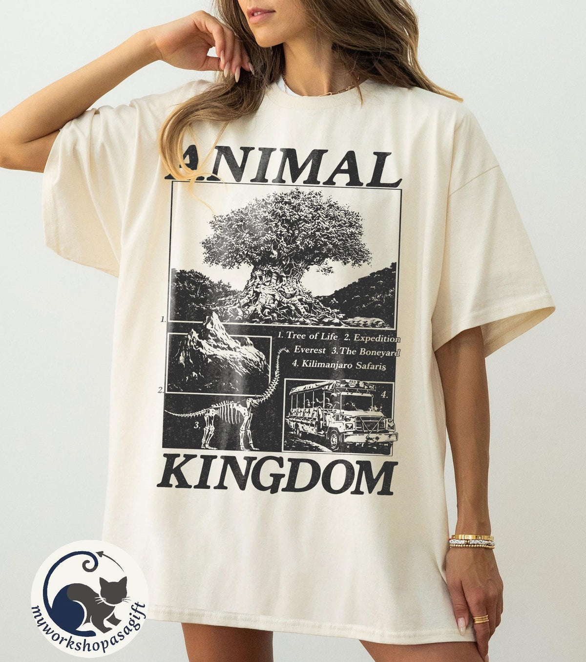 Retro Animal Kingdom — Gildan Sweatshirt fan art by Snagva