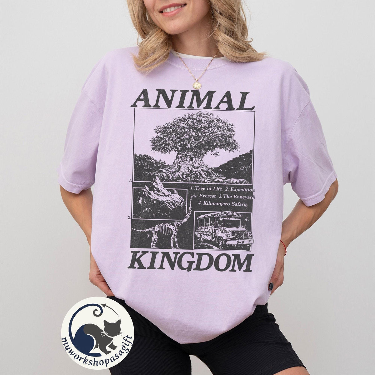 Retro Animal Kingdom — Gildan Sweatshirt fan art by Snagva (2)